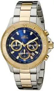 Invicta 17362 Pro Diver Chronograph Tachymeter Date Stainless Steel Mens Watch