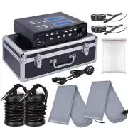 Dual User Ionic Foot Bath Spa Detox Cleanse Machine Infrared Belt New Upgrade
