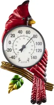 MUMTOP Outdoor Thermometer, Cardinal Large Number Wall Mounted outside Thermomet