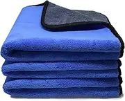 Microfiber Towels, Super Absorbent and Quick Drying, Lint and Scratch Free, Professional Premium Microfiber Towels, for Auto Detailing Cleaning Cloth, and Household, 30 x 60 CM, 6 Pack