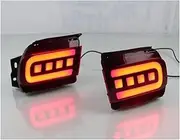 Rear Lights For Toyota For Land For Cruiser For Prado 150 LC150 FJ150 GRJ150 10-19 Tail,Brake &Rear Fog Lamps Turn Lights Bumper Reflector Lights Rear Tail Lights(3 function)