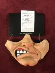 Grumpy Latex Half Mask Halloween Rare Sample Prototype