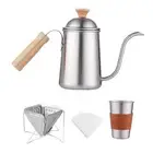 Water Kettle Set Tea Kettle Set Portable Gooseneck Stainless Steel Stainless
