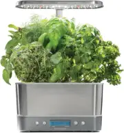 Harvest Elite Indoor Garden – 6-Pod Hydroponic System with LED Light & Seed Kit