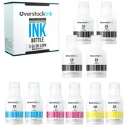 10-Pack Compatible OSI Ink Canon 26 Refill Bottle for MAXIFY GX6020 GX7020