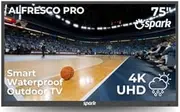 Spark Alfresco Pro 75-Inch Outdoor Smart TV – 4K UHD, Waterproof, Weatherproof, High-Brightness Display for Outdoor Entertainment