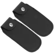 2 Pcs Harmonica Case Musical Instrument Storage Washable Bag Child