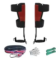 Tree Climbing Gear Kit, Adjustable Tree Spikes with Non-Slip Pedal, Strong Load-Bearing Climbing Equipment, 33x10CM, Ideal for Outdoor Activities, Complete Set