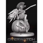 TAZO工坊[NOM] WITCH MERCY - OVERWATCH鬥陣特攻萬聖節魔女慈悲 3D列印模型NOM