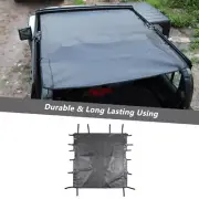 Full Extended Top Bikini Mesh Sunshade Cover for Jeep Gladiator JT 2018+ 4 Doors