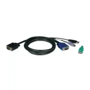 Tripp Lite 10ft USB / PS2 Cable Kit for KVM Switches B040 / B042 Series KVMs