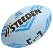 Steeden - NRL Supporter Ball Cronulla-Sutherland Sharks Size 5 (Blue/Black/White)