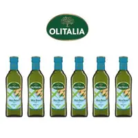 在飛比找森森購物網優惠-Olitalia 奧利塔 玄米油500ml x6罐