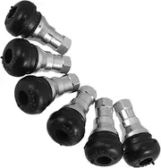 6pcs Snap Valve Nozzle Car Tire Valve Stems Truck Tire Stem Wheel Rim Cap Auto Accessories Car Wheel Cap Automobile Rim Copper