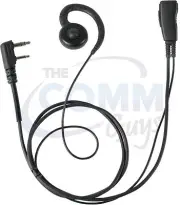 Pryme Pro-Grade Earhook Earpiece for KENWOOD TK3360 NX320 TK3400 TK3312 Radio