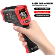 Non-contact IR Temperature Laser Pyrometer LCD Infrared Thermometer Gun A/B/C AU