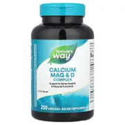 Nature's Way, Calcium Mag & D Complex, 250 Capsules