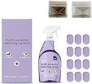 Clean Spray for Ovens UK – All-Purpose Oven Cleaner Spray Kit with Tablets & Bottle, Multi-Surface Cleaning Spray for Kitchen, Bathroom & Home