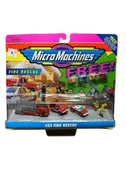Galoob Micro Machines #33 Fire Rescue, with (4) Minis. Item #64630