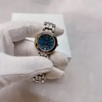 在飛比找蝦皮購物優惠-法國二手正品巴黎世家Balenciaga稀有灰藍錶盤古董錶 