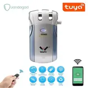 WiFi Wireless Smart Remote Control Electric Lock Invisible Keyless Entry Lock