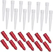12pcs Caulk Nozzles Set Covers Grout Accessories Caulking Tips Sealing and Nozzles for Easy Application