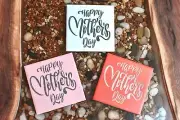Mothers Day, Custom Engraved, Trivet Ceramic, Hot Plate. 6x6, Birthday, Christma