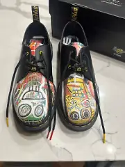 Dr. Martens X Jean Michel Basquiat 1461 Leather Oxford Shoes - Mens Size 11 / 45