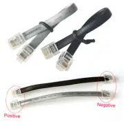 RJ12 RJ11 6P6C Modular Plug Telephone Connector Pure Copper 6-Core Cable Wire
