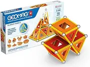 Geomag - Classic Panels 78 Pieces - Magnetic Construction for Children - Green Collection - 100% Recycled Plastic Educational Toys, Multicolor, 472