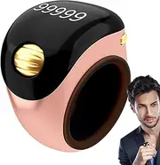 Finger Counter - Electronic Finger Counter, Tally Counters Ring - ABS & Silicone 75mAh Clicker with Digital Display, Long Battery Life & Lock Feature, Ideal for Tracking, Prayers & Workouts