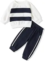 [Slylynx] Toddler Baby Boy Clothes Infant Boy Outifts Long Sleeve Top Sweasuit Pants Set Fall Boy Winter Clothes 12 Month to 4T