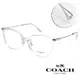 COACH 膠框貓眼方框光學眼鏡/透明 金#HC6214D 5111