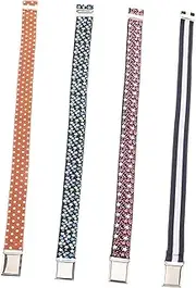 [WOFASHPURET] Elastic Waist Belts for Boys and Girls 4 Boys Girls Belts Stretchy No Buckle for Casual Jeans Skirts Dresses