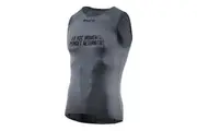 Skins Men's Cycling Activewear Sleeveless Baselayer Charcoal