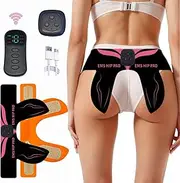 Smart Hip Glute Trainer for Butt, Glute Toning Device, EMS Wireless ABS Muscle Stimulator, Buttock Growth Massager Workout Machine for Women