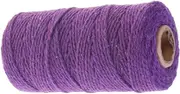 Handmade Woven Tapestry Rope Cotton Macramé Jute Twine Dream Catcher Supplies Blanket Ball of Twine Wrapping Wall Fabric Bundle Decorative Rope Wall Decor Indoor Ribbon Purple