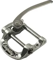 Bigsby® B5LH Vibrato Tailpiece, Left-Handed, Polished Aluminum Left-Handed Replacement Tremolo Unit