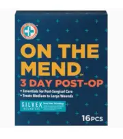 Best Smart Get Prepared On The Mend 3 Days Post-op Wound Kit;Nano Silver Gel Etc