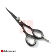 4.5" Black Barber Scissor For Beard & Mustache Styling Trimming Shears Salon New