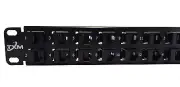 TXM CAT6 32-Port Patch / Feed Thru Panel Unshielded / 1RU / 19" - MFG Warranty