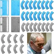 32 Pack Nasal Cannula Ear Cushions Soft Oxygen Ear Pads Comfort Oxygen Tubing Ear Cushion Cannula Wrap Oxygen Covers for Oxygen Users to Prevent Cheek Indentation Discomfort Ear Soreness