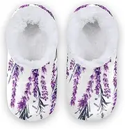 [Caihoyu] Kids Girls Boys Closed Back House Slippers Fuzzy Fleece Anti-Slip Rubber Sole Warm Home Slippers Hotel Travel Bedroom Airplane Party
