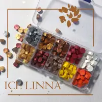 在飛比找蝦皮購物優惠-ICE LINNA嚴選火漆蠟印DIY【橘金系Gold盒裝蠟粒