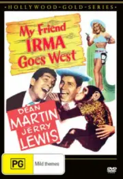 MY FRIEND IRMA GOES WEST DVD 1950 NEW R4 Jerry Lewis, Dean Martin COMEDY MUSICAL