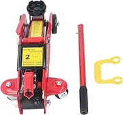 Hydraulic Trolley Jack 2T Floor Jack with Swivel Wheels for Car Lifting Repair Portable and Easy to Operate Design for Workshop Use