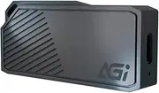 AGI 1TB External SSD ED238 USB3.2 Gen2 Type-A/C Support, PS5/PS4 (Certified by Manufacturer), Read/Write Speed 1050/1000MB/s Metal Case