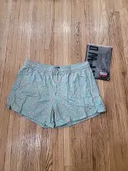 Alpha Forward Haven Boardshort XXL Sherbert Mint Peach Retro Design Lined