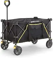 Gorilla Carts Collapsible Folding Outdoor Utility Wagon