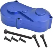Aluminium 7075 Center Gear Box Housing Set with Covers for Losi 1/18 Mini LMT 4X4 Brushed Monster Truck RTR-LOS01026 Upgrades - Blue
